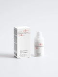 Smoothing Eye Cream flesje en verpakking met bloemen, verzorging tegen rimpels en wallen